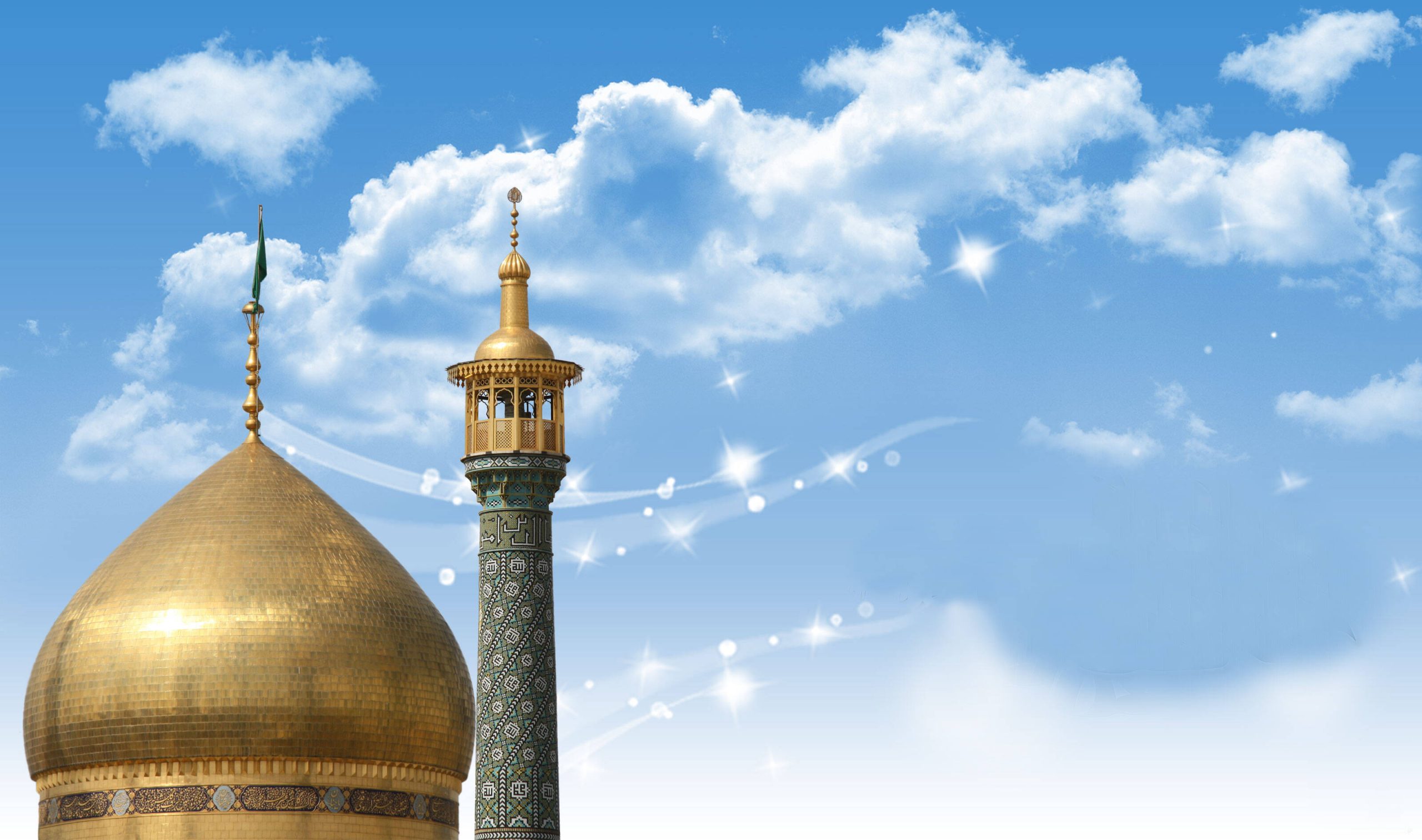 گنبد گلدسته سازی امام رضا(ع)